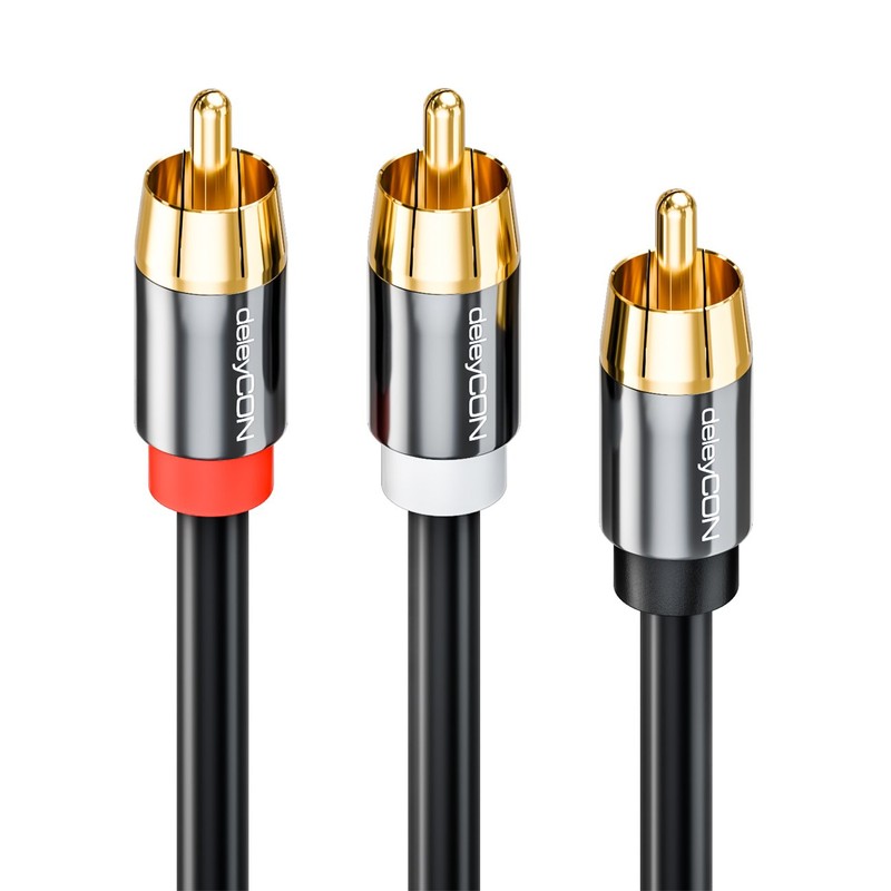 deleyCon Subwoofer Cable