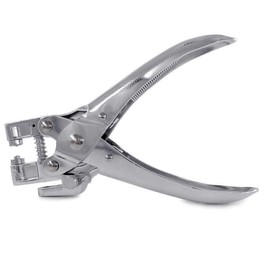 DayCount Metal Hole Puncher for Paper, Hard Card, Heavy Duty Paper Hole Punch, Single Hole 30 Sheets Punch Capacity 1/5 inch Standard Hole Punch for Office, Home & School Use