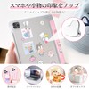 キーリングハンガー スマホ 2個入り 星形シルバー スマホストラップ リング 貼り付け式 メタルフック付属 スマホケース用 DIYアクセサリーパーツ