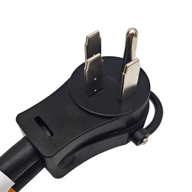 Parkworld 79315 V Splitter Cord 14-50P to (2) 6-30R, RV 50 AMP 4-Prong 14-50 Male Plug to NEMA (2) 6-30 Female Receptacle 250V 1.5FT