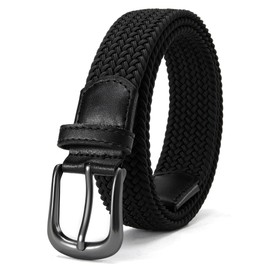 CHAOREN Woven Kids Belt, 1.2" Elastic Boys Belt for Sport, Casual Youth Baseball Belt