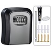 Combination dial-up key safe, wall mounted waterproof outdoor key lock