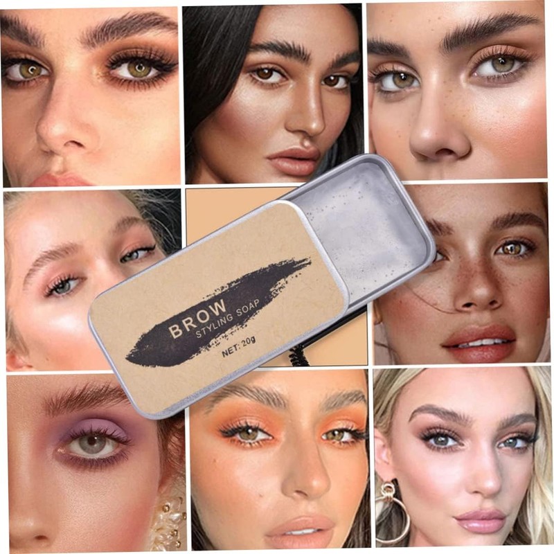 Jabón para cejas, cera para dar forma al estilo de