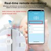 Haozee Smart Vibration Sensor Alarm, Real Time Monitoring, Door Window