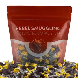 Grape Hard Candy Bulk 2lb Bag of Individually Wrapped Candies by Rebel Smuggling Galactic Emporium