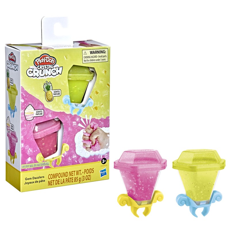 Play-Doh Crystal Crunch Gem Dazzlers 2-Pack