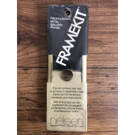 Nielsen FrameKIT “5”  Gold Professional Metal Gallery Frame NEW OLD STOCk