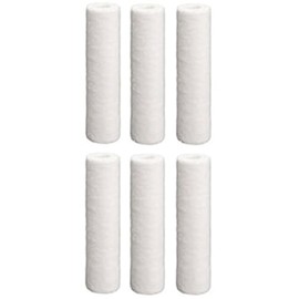 Hydronix SDC-25-1005 Sediment Polypropylene Water Filter Cartridge 6 Pack