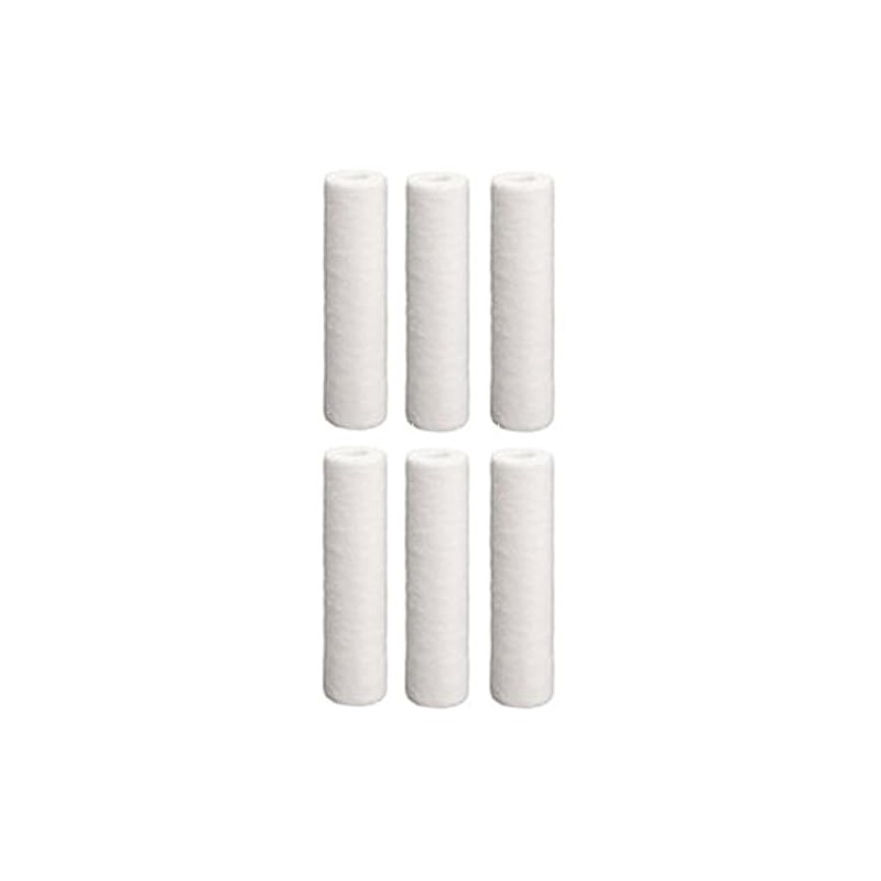 Hydronix SDC-25-1005 Sediment Polypropylene Water Filter Cartridge 6 Pack