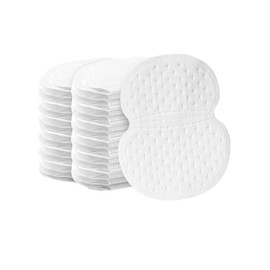 FUYUERO Underarm Sweat Pad, Faded Pads, Large Size, Antibacterial, Odor Resistant, For People Who Sweat A Lot Of Sweats, Easy To Apply, 40 Pieces, Large Capacity, Mint Cool Type, Wheat Pad (4.9 x 4.5