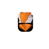 HISDERN Ascot Ties for Men Orange Paisley Cravat Tie and