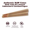 RAW 1 1/4 Size classic Cone(200PK)+cone filler grinder storage 3