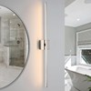 CCYCOL Bathroom Lighting Fixtures Over Mirror - 39 Inch Brushed