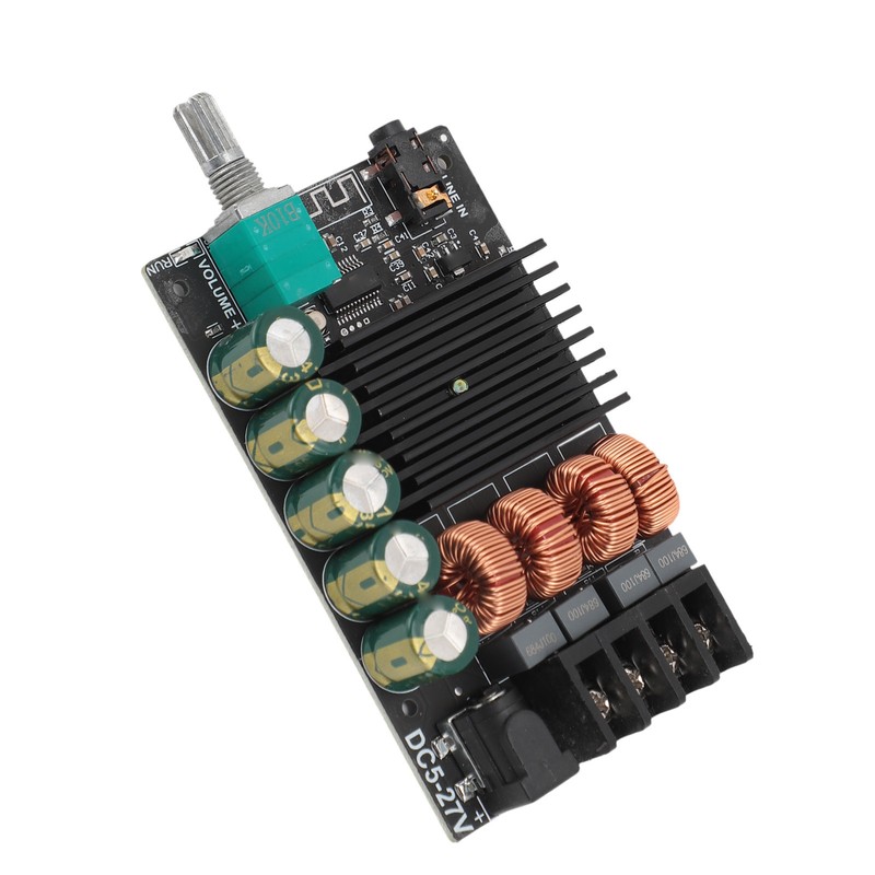 HiFi Bluetooth Power Amplifier Board Dual TPA3116D2 Chips AUX Bluetooth