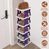 NewHome Small 6 Tier Narrow Vertical Shoe Rack Organizer for