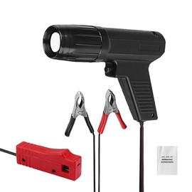 Mingzhe Car Motorcycle Engine Repairing Ignition Timing Machine 12.0V Timing Inspection Light Qui Detection Tester Universal for 2-Stroke 4-Stroke Petrol Car