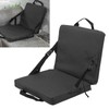 Outdoor Foldable Chair with Backrest Soft Sponge Cushion Back Chair