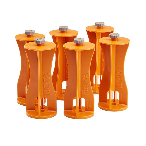 Bora Centipede 6-Piece Risers Set, Accessory for Bora Centipede Work