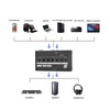 Digital to Analog Sound Converter Bluetooth Connection 3.5mm RCA Jack