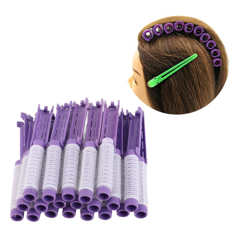 20pcs Hair Perm Rods, Fluffy Perming Rod, Hair Roller Curler,