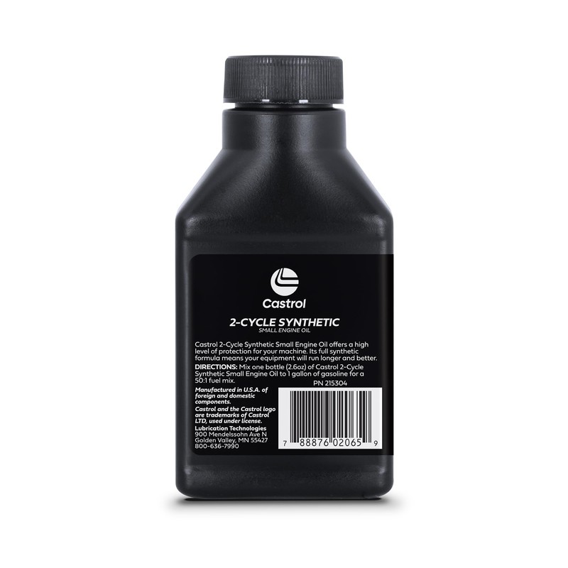 Castrol 2 Cycle Full Synthetic Oil - Small Engine Formula