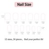 Green Cat Eye Press On Nails Short Medium Square Fake