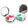 GoPillable Black Purse Pill Box or Small for Pocket. Convenient