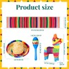 Libima 54 Pcs Mexican Decor Fiesta Decorations Include 12 Mini
