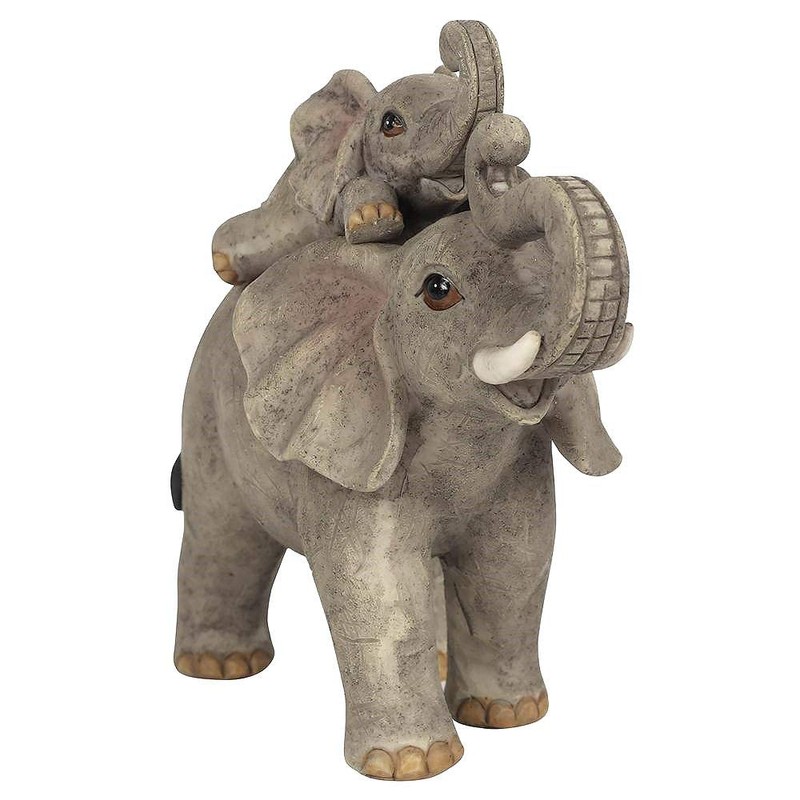 Something Different FO_66338 Mother and Baby Ornament | Elephant Adventures