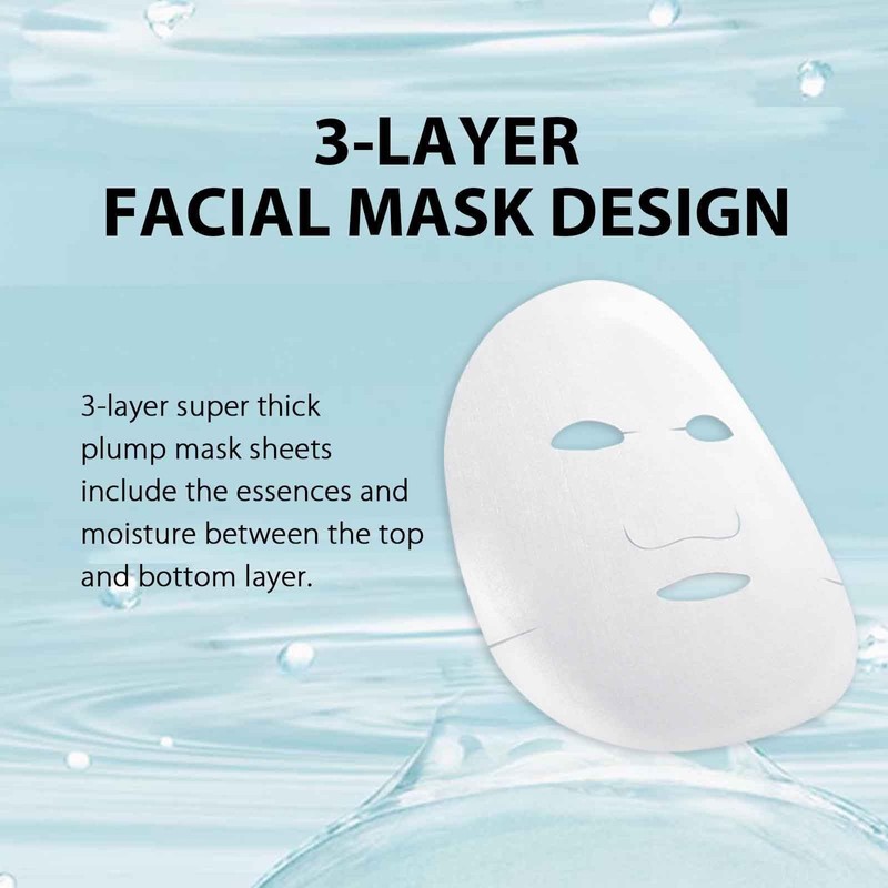 Lululun One Night Rescue Face Mask, Transparency, One Night R,