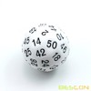 Bescon Polygonal Polyhedral Dice, 50 Sides Dice, D50 Die, 50