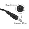 Sqrgreat 5v to 12v Step Up Cable, USB Adapter with