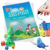 3D Pen Printing Drawing Book, Reusable Colorful 40 Patterns Thick