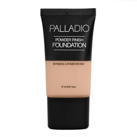 Palladio Base Líquida Powder Finish, Apariencia Mate Natural, Reduce las Líneas Finas, Cubre los Poros Grandes, Oculta las Imperfecciones, Uso Duradero Todo el Día, Vanilla