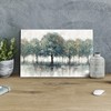 Tree Canvas Wall Art Picture: Abstract Forest Painting Decor Hand