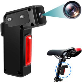 Pudet Luo Mini Kamera, 1080P HD & 120° Weitwinkel Action Cam, 3500mAh Hochleistungsakku Actionkameras, IPX-3 Wasserdicht für Fahrrad/Motorrad