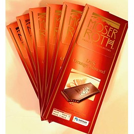 Moser Roth Fine Chocolate pack of 6 (6x4.4oz) -- Orange & Almond_AB