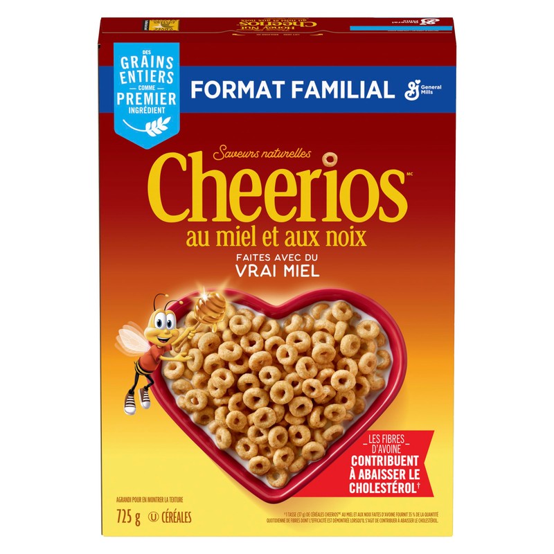 Cheerios Honey Nut Cereal Naturally Flavoured, 725g/25.6 oz, Imported from