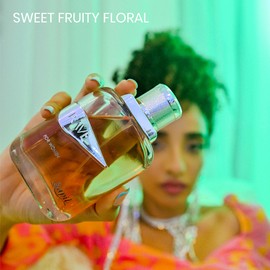 Sapil Rave Perfume for Women – Eau de Parfum, 3.4 Oz (100 ml) Dubai Perfume with Sweet Fruity Floral Scent (Plum, Iris, Saffron, Bulgarian Rose, Amber) – Arabic Parfum for Daily Wear & Gift