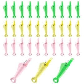 SHBAOCH 30-Count Needle Threaders Sewing Machine Simple Fish Type Elderly Guide Plastic Needle Point Threading Tool Automatic for Hand Sewing DIY Craft