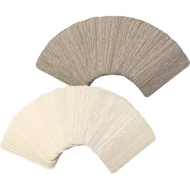 Cogit Wall Stickers Mocha Gray x White Beige 200 Sheets (100 Sheets of Each Color)