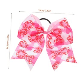 KOMBIUDA Bow Hair Ties for Little Elastic Hair Rope with Decorative Bow Design for Daily Use and Occasions