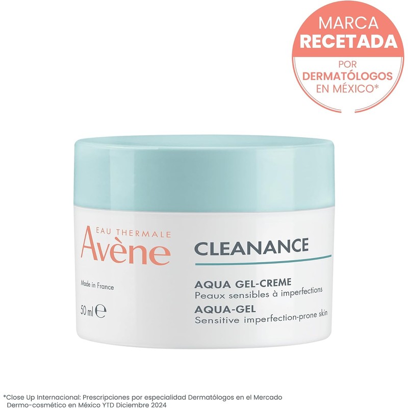 Avene Cleanance Gel Hidratante Facial Aqua-gel Anti Imperfecciones 50ml