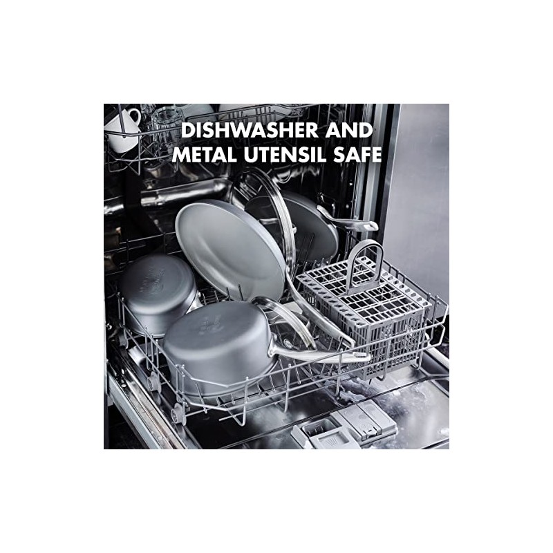 GreenPan Chatham Hard Anodized Healthy Ceramic Nonstick, 13" Frying Pan