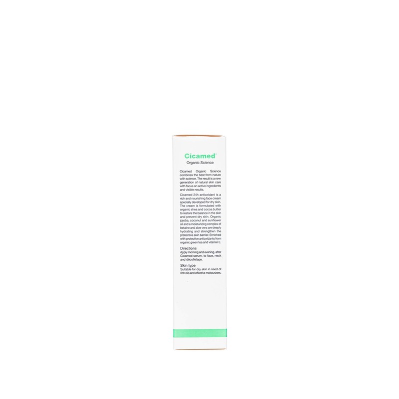 24h Antioxidant Moisturizer for Dry Skin, Cicamed Organic Science