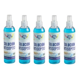 Antiséptico 5 Pzas Manicura, Pedicura, Podología 250ml