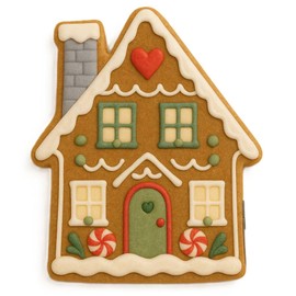 Large Haunted House Gingerbread Cottage 6.75 Inch Cookie Cutter from The Cookie Cutter Shop – Tin Plated Steel - Made in the USA