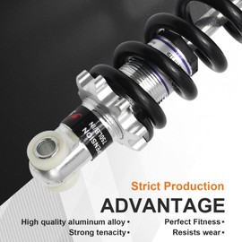 MDEOOSKY 160mm 750lb Rear Shock Absorbe Rear Shock Suspension Spring with Screws for Bicycle Gas Scooter Electric Bike Replacement for Minimoto Dirt Bike 47cc 54cc ATV Quad Mini Pocket Bike