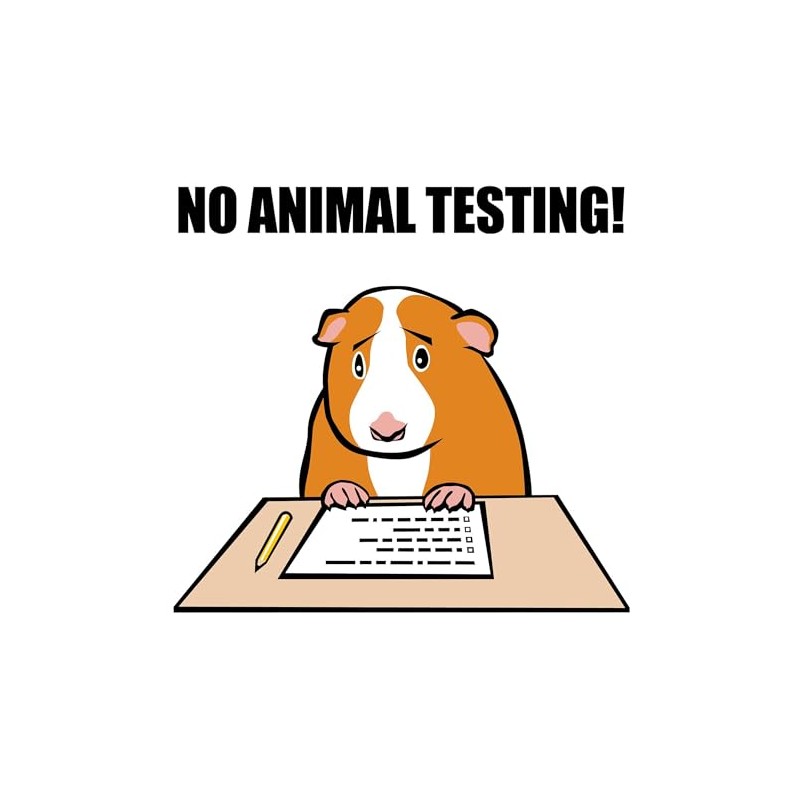 CafePress No Animal Testing! Oval Sticker Oval Car Bumper Sticker