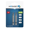 HÖGERT TECHNIK PZ0 Screwdriver Bits 50 mm, Pack of 2,